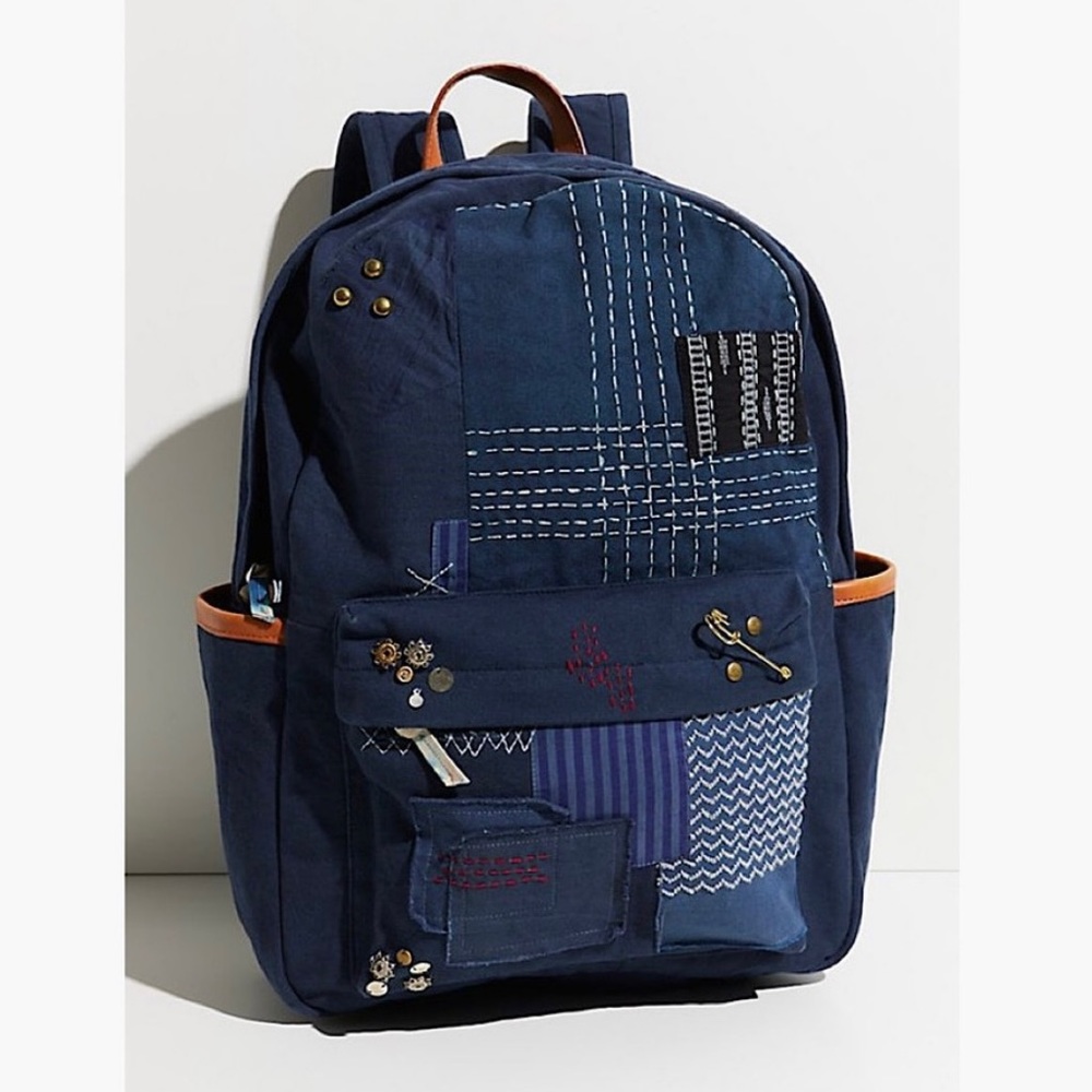 NWOT Free People Prep Patch Backpack